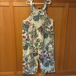 Floral Print Jumpsuit 3X